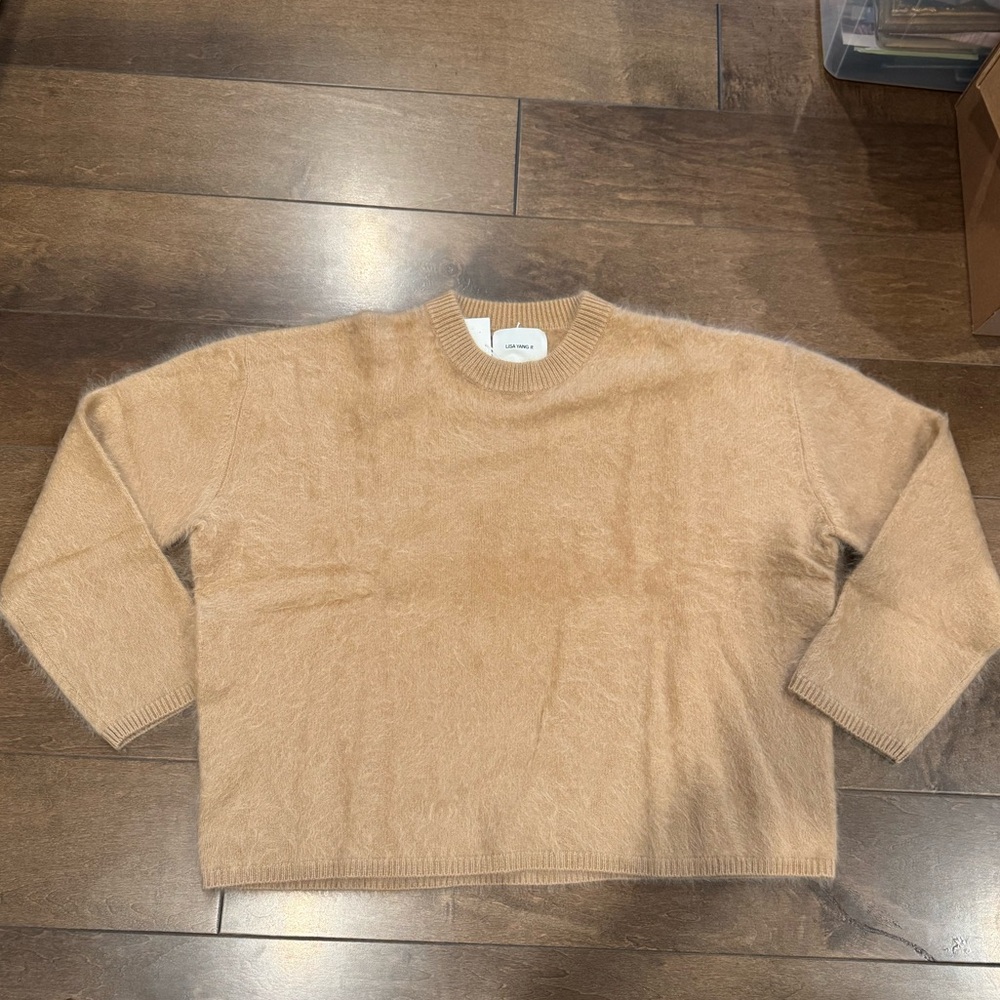 NWT Lisa Yang Natalia Brushed Cashmere Sweater - Picture 5 of 11